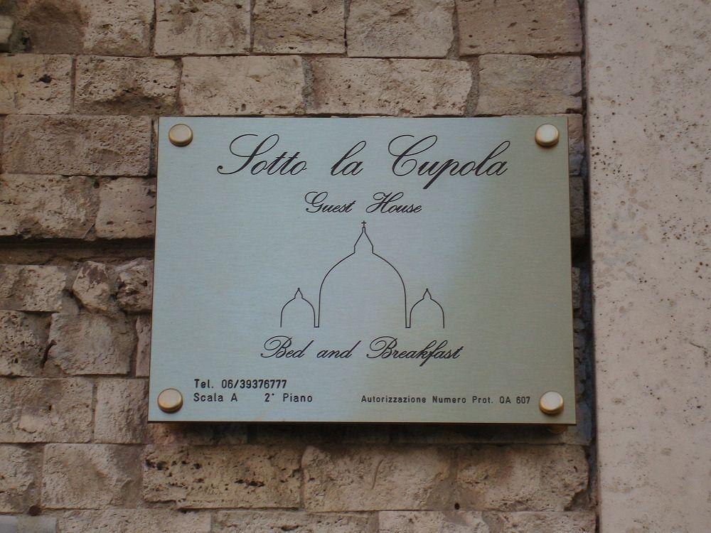 Sotto La Cupola Bed and Breakfast Rom Exteriör bild